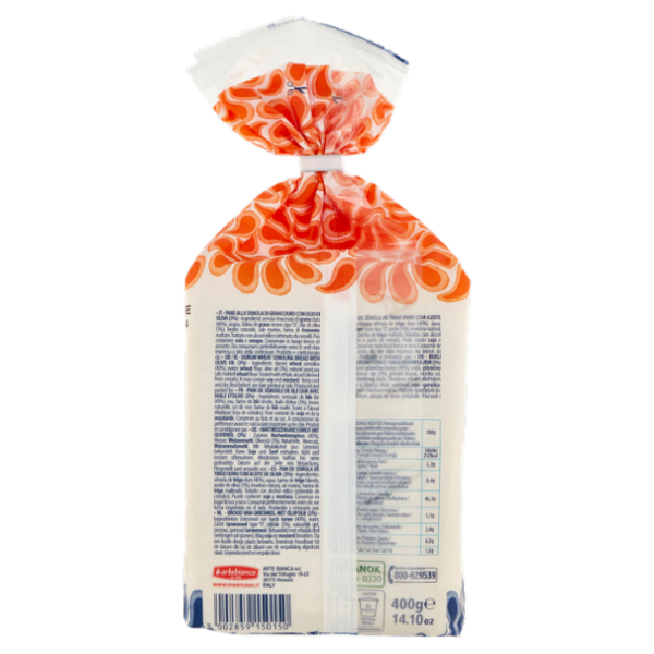 artebianca PanPiuma Semola di grano duro 400 g