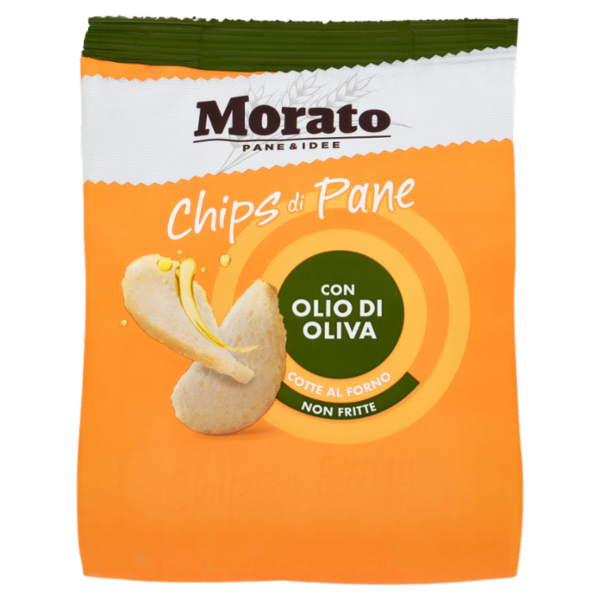 Morato Chips di Pane con Olio di Oliva 85 g