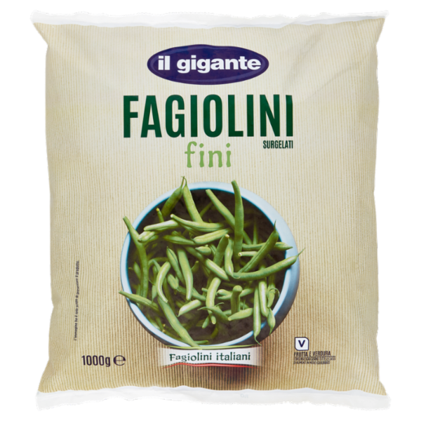 IL GIGANTE Fagiolini fini Surgelati 1000 g