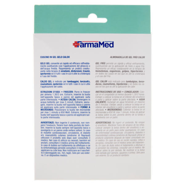 FarmaMed Cuscino in Gel Gelo Caldo 1 pz
