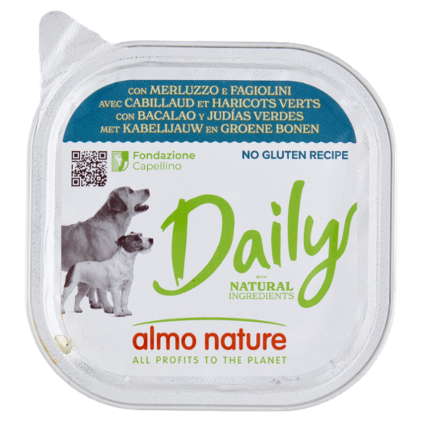 almo nature Daily con Merluzzo e Fagiolini 300 g