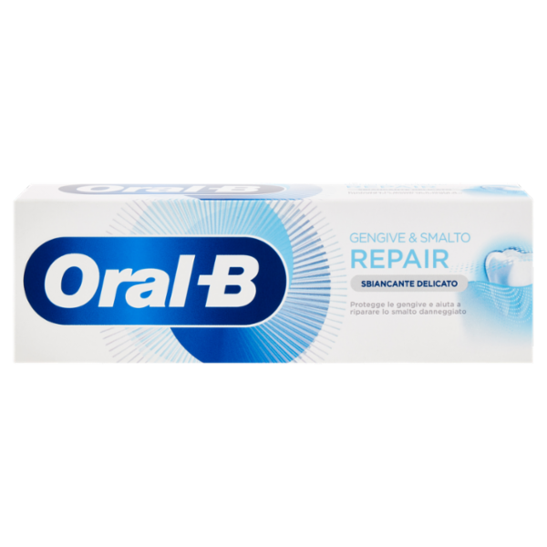 Oral-B Dentifricio Repair, Gengive e Smalto Sbiancante Delicato 75 ml
