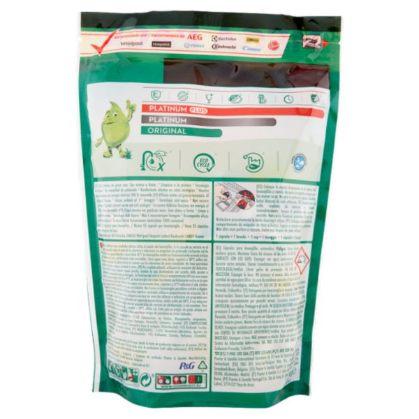 Fairy Original Pastiglie Lavastoviglie 55 Caps, Detersivo Limone