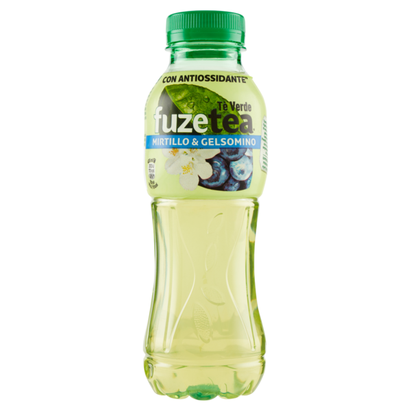 FUZE TEA al Tè Verde, Tè verde Mirtillo e Gelsomino 400 ml (PET)