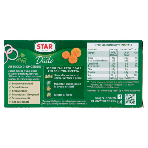 Star il mio Dado Classico 30 Dadi 300 g