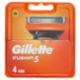 Gillette Lamette di Ricambio per Rasoio da Uomo Fusion5, 4 Ricariche
