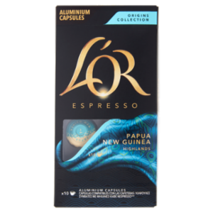 L'Or Espresso Origins Collection Papua New Guinea- 10 Capsule Caffè Comp. Nespresso*® Original 52g