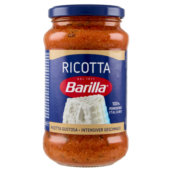 Barilla Sugo Ricotta 100% Pomodoro Italiano Condimento per Pasta 400g