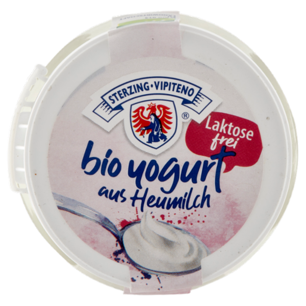 Sterzing Vipiteno bio yogurt da latte fieno bianco senza Lattosio 150 g