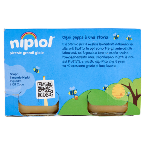 nipiol Pera Omogeneizzato 2 x 120 g