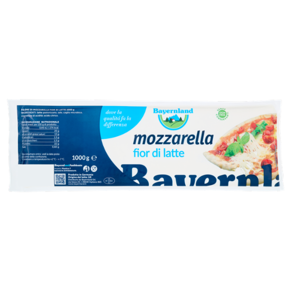Bayernland mozzarella fior di latte 1000 g