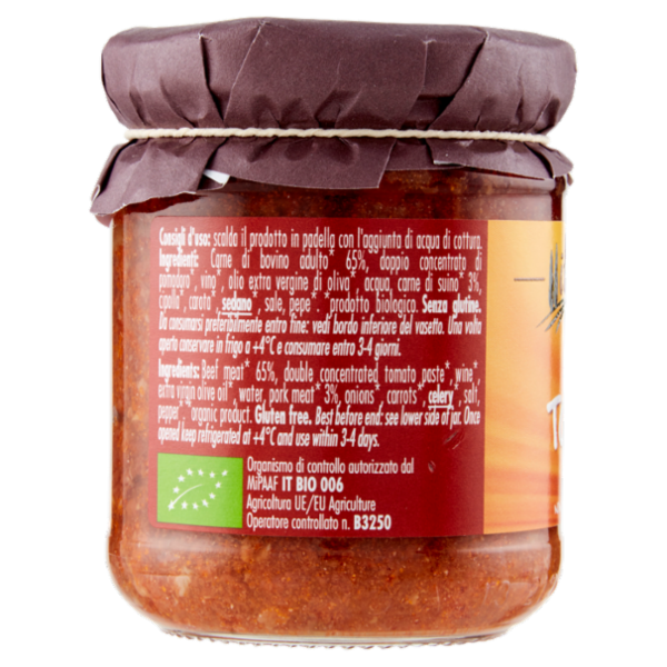 I toscanacci Ragù Toscano Bio 180 g