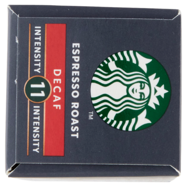 STARBUCKS Decaf Espresso Roast by Nespresso Caffè espresso 10 capsule 57 g
