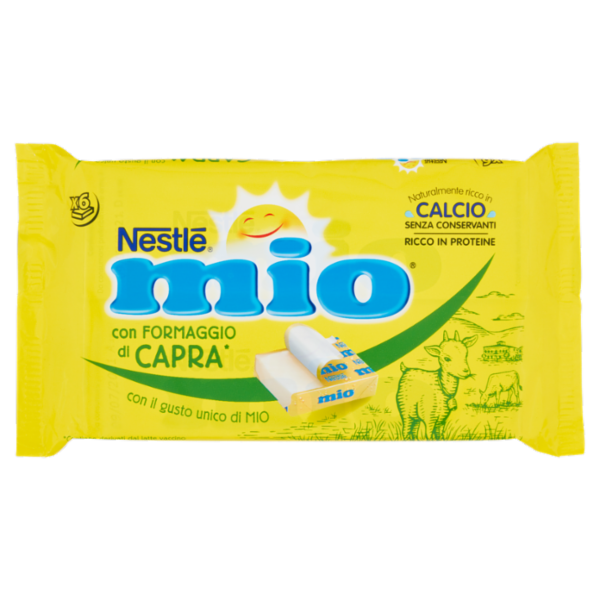 NESTLÉ MIO Formaggino con Formaggio di Capra (6 formaggini) 125 g