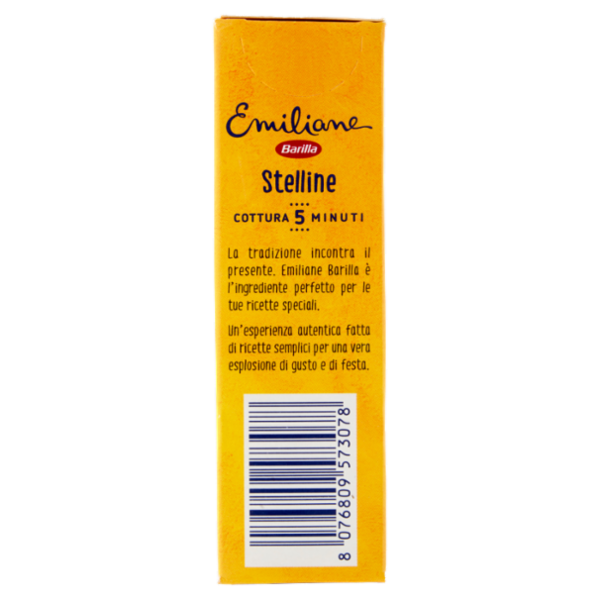 Barilla Emiliane Stelline Pasta all'Uovo 275g