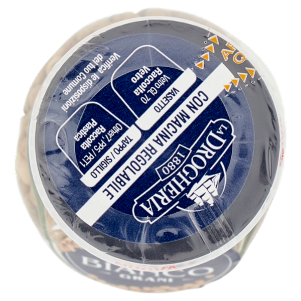 La Drogheria 1880 Pepe Bianco Grani con Macinello 45 g