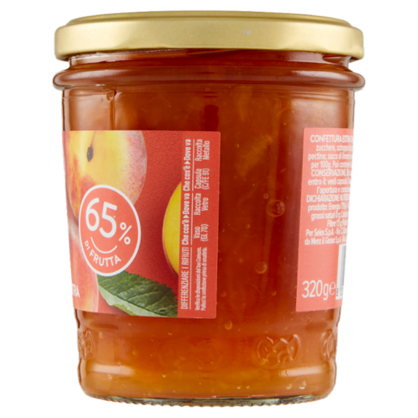 Selex Confettura Extra di Pesche 320 g