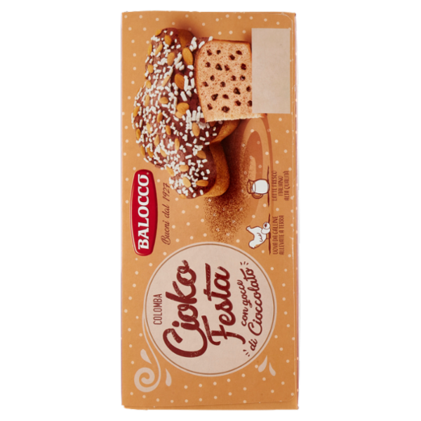 Balocco Colomba Cioko Festa con gocce di Cioccolato 750 g