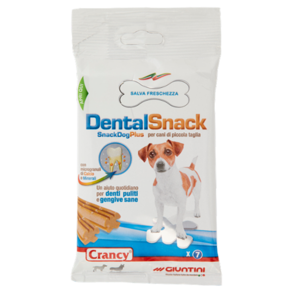 Giuntini Crancy DentalSnack per cani di piccola taglia 110 g