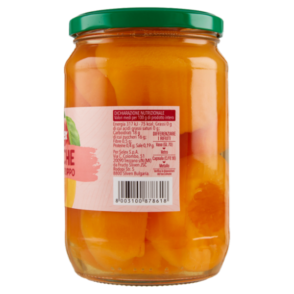 Selex Pesche allo Sciroppo 680 g
