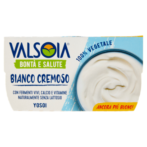 Valsoia Bontà e Salute Yosoi Bianco Cremoso 2 x 125 g