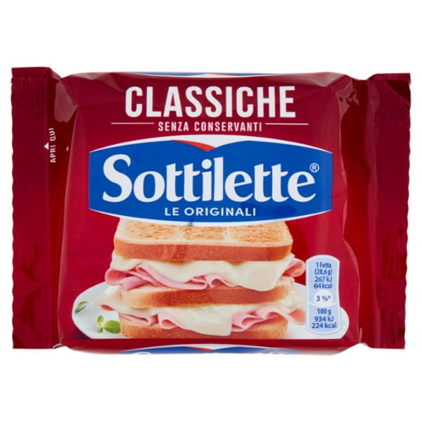 Sottilette Classiche formaggio fuso a fette - 400 g