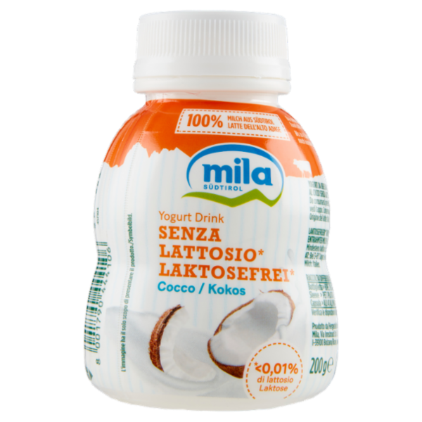 mila Yogurt Drink Senza Lattosio* Cocco 200 g