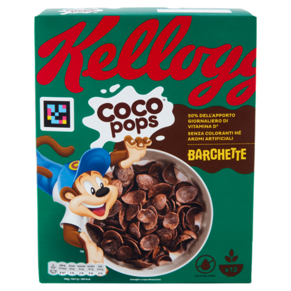 Kellogg's Coco pops Barchette 365 g
