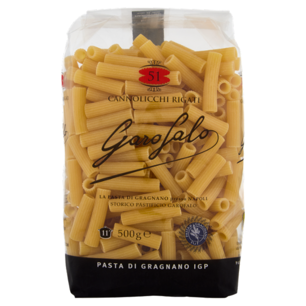 Garofalo Cannolicchi Rigati 51 Pasta di Gragnano IGP 500 g