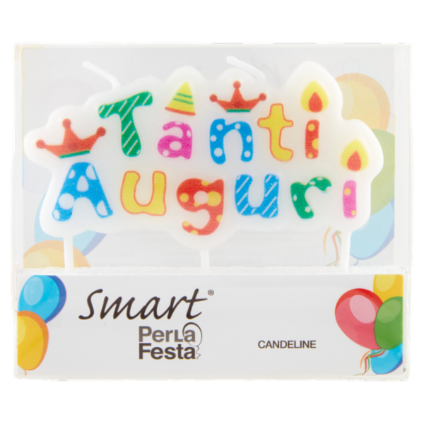 Smart PerLa Festa Candeline Tanti Auguri 1 pz