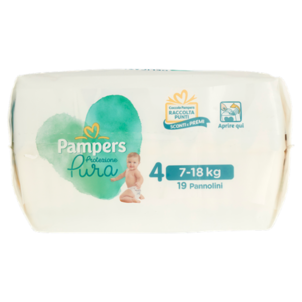 Pampers Protezione Pura 4 19 pz