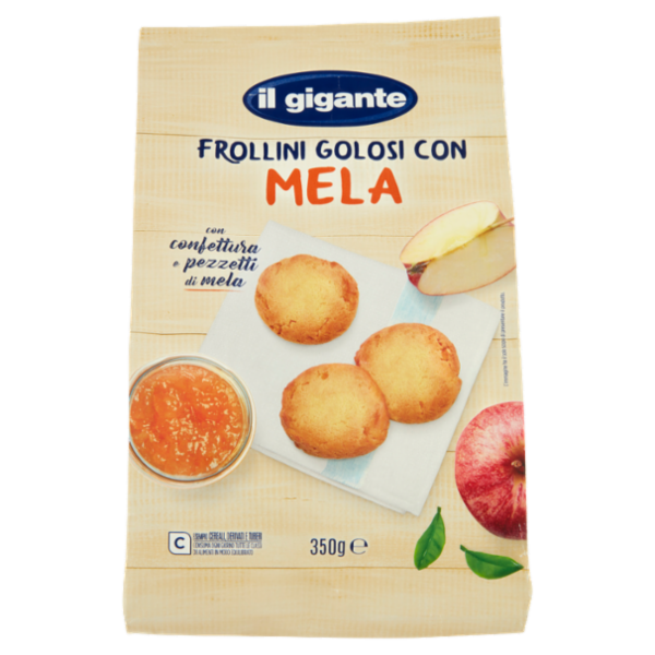 IL GIGANTE Frollini Golosi con Mela 350 g