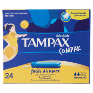 Tampax Compak Regular 24 Pz
