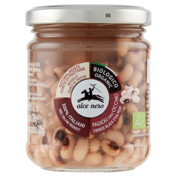 alce nero Fagioli dall'Occhio 200 g