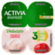 ACTIVIA Vellutato Fragola 4 vasetti x 125 g