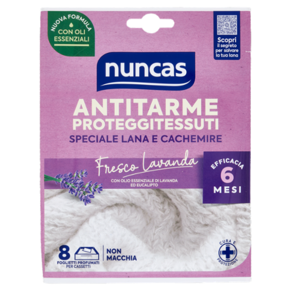 nuncas Antitarme Forte Fresco Lavanda 8 pz
