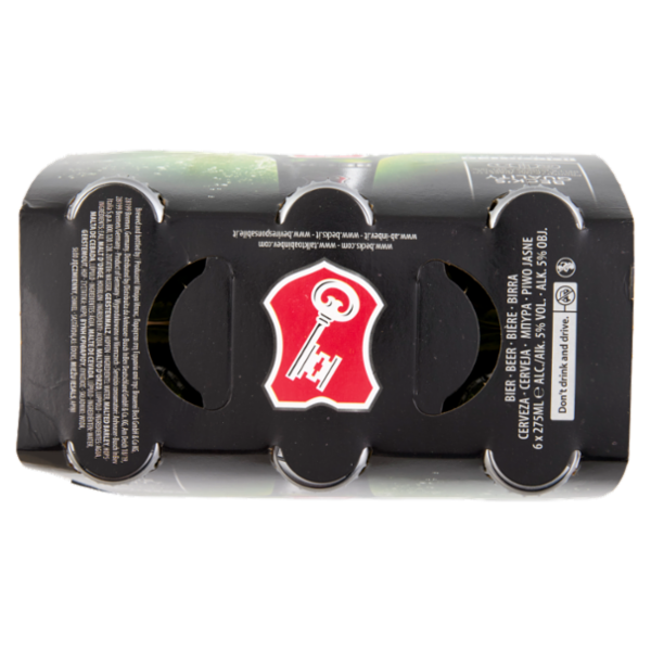 BECK'S Birra pilsner tedesca bottiglia 6x27,5cl