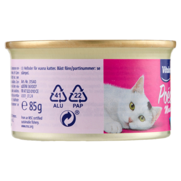 Vitakraft Poésie Mousse + salmone 85 g