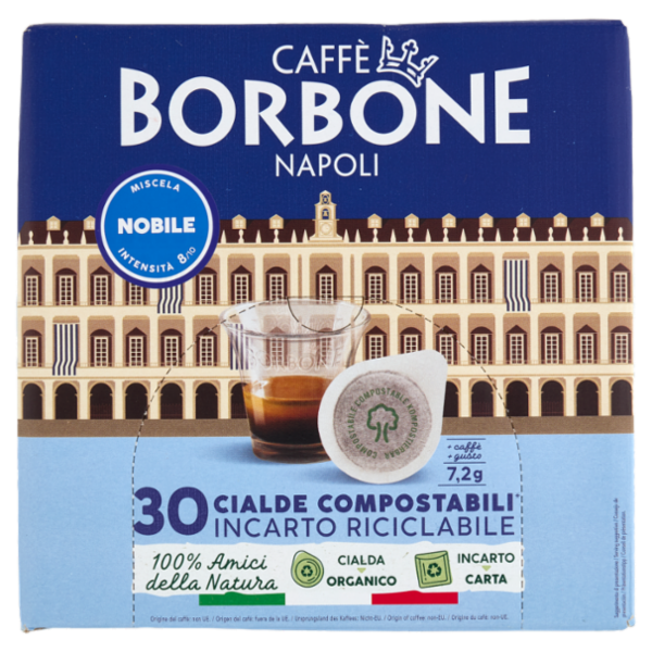 Caffè Borbone Miscela Nobile Cialde Compostabili 30 x 7,2 g