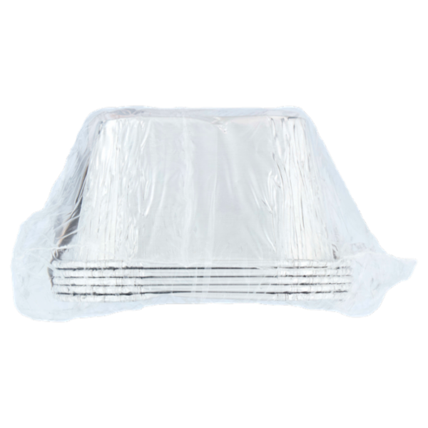 Cuki Cuoce Vaschette Alluminio doppia forza 4 Porzioni 5 pz