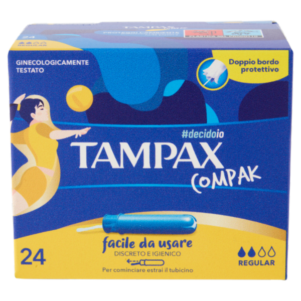 Tampax Compak Regular 24 pz