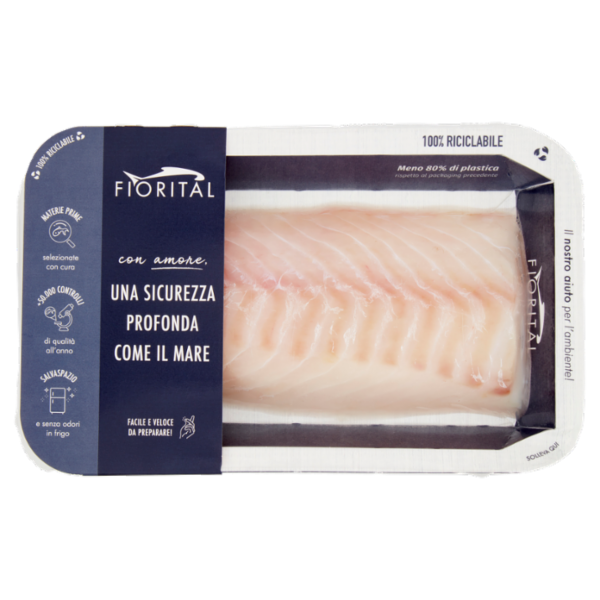Fiorital Cuore di Merluzzo Nordico Decongelato 0,200 kg