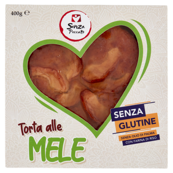 Senza Peccato Torta alle Mele Senza Glutine 400 g