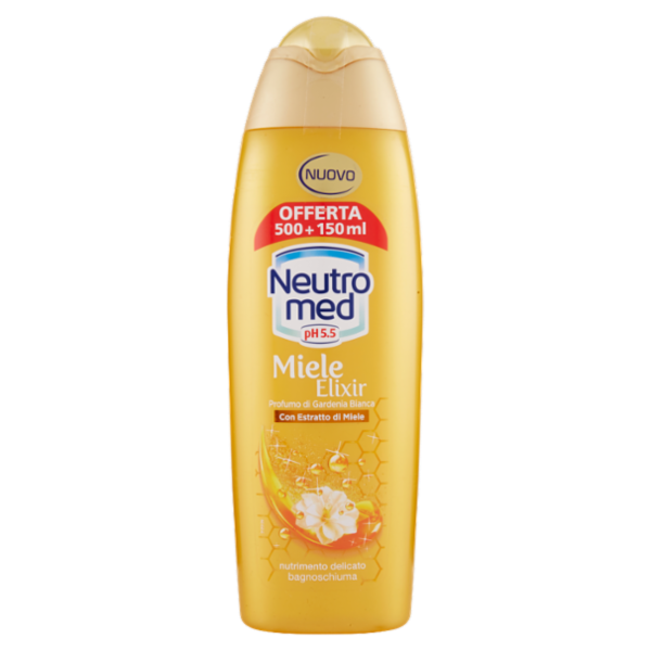 Neutromed pH 5.5 Miele Elixir bagnoschiuma 650 ml