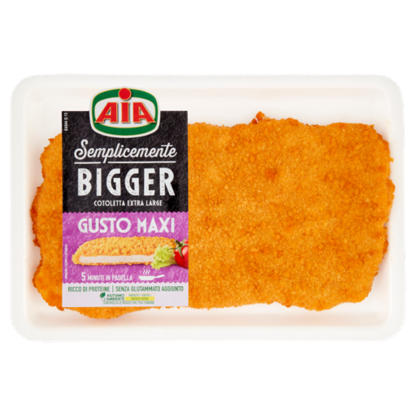 Aia Semplicemente Bigger Cotoletta di Petto di Tacchino 0,280 kg