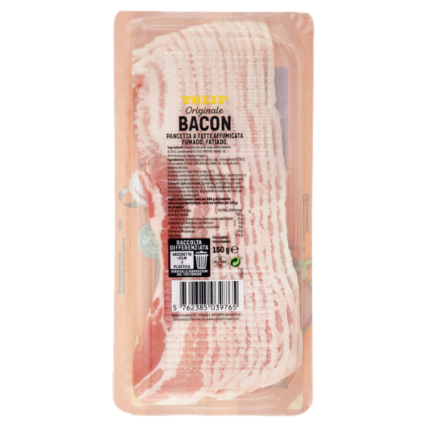 Tulip Originale Bacon Pancetta a Fette 150 g
