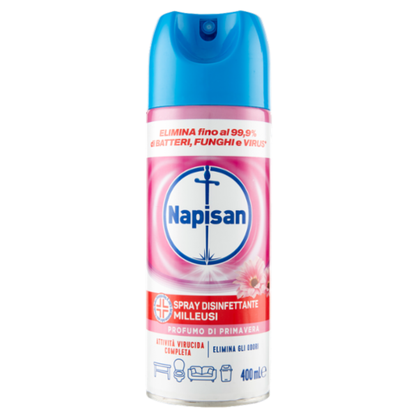 Napisan Spray Disinfettante Milleusi Profumo di Primavera 400 ml