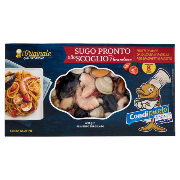 Esca Condipresto Sugo Pronto allo Scoglio con Pomodoro 450 g