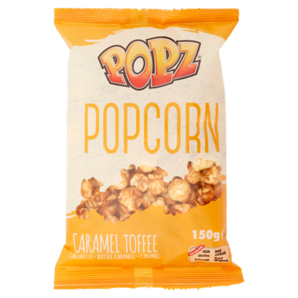 Popz Popcorn Caramello 150 g