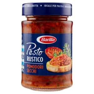 Barilla Pesto Rustico Pomodori Secchi Pasta e Bruschetta 200 g